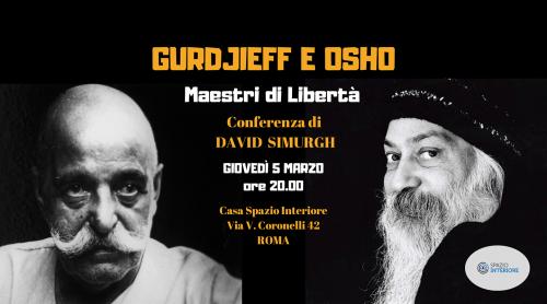 David Simurgh, Gurdjieff e Osho