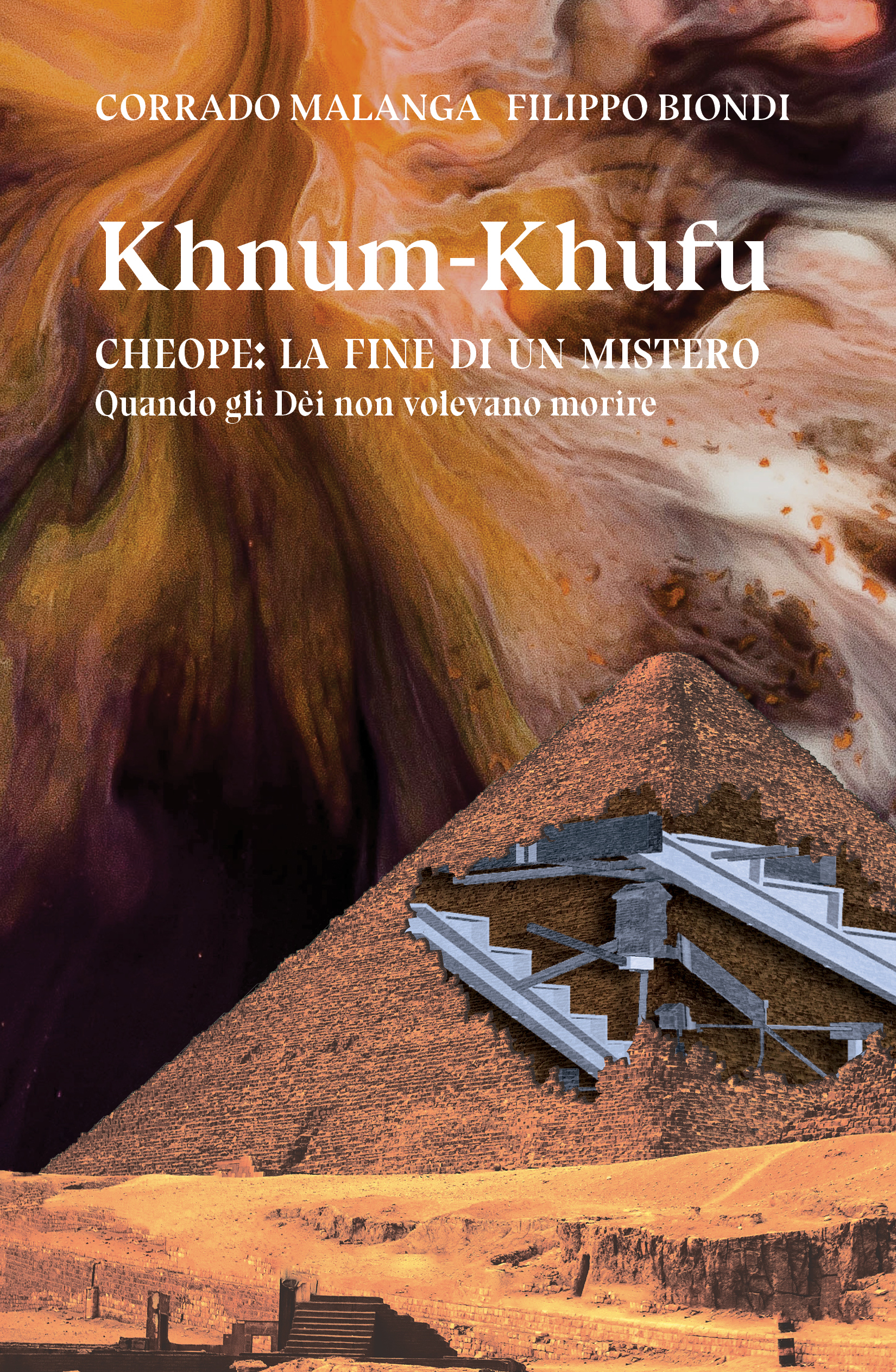 Copertina del libro Khnum Khufu di Corrado Malanga e Filippo Biondi